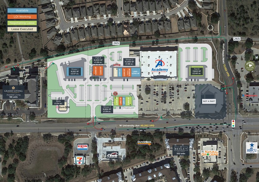 Hwy 29, Georgetown, TX for lease - Building Photo - Image 1 of 1