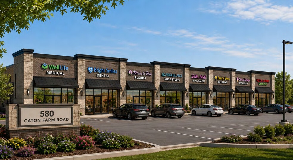 580 Caton Farm Rd, Plainfield, IL for lease - Building Photo - Image 2 of 2
