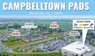 Plus de détails pour Northside Dr, Palmyra, PA - Commerce de détail à louer