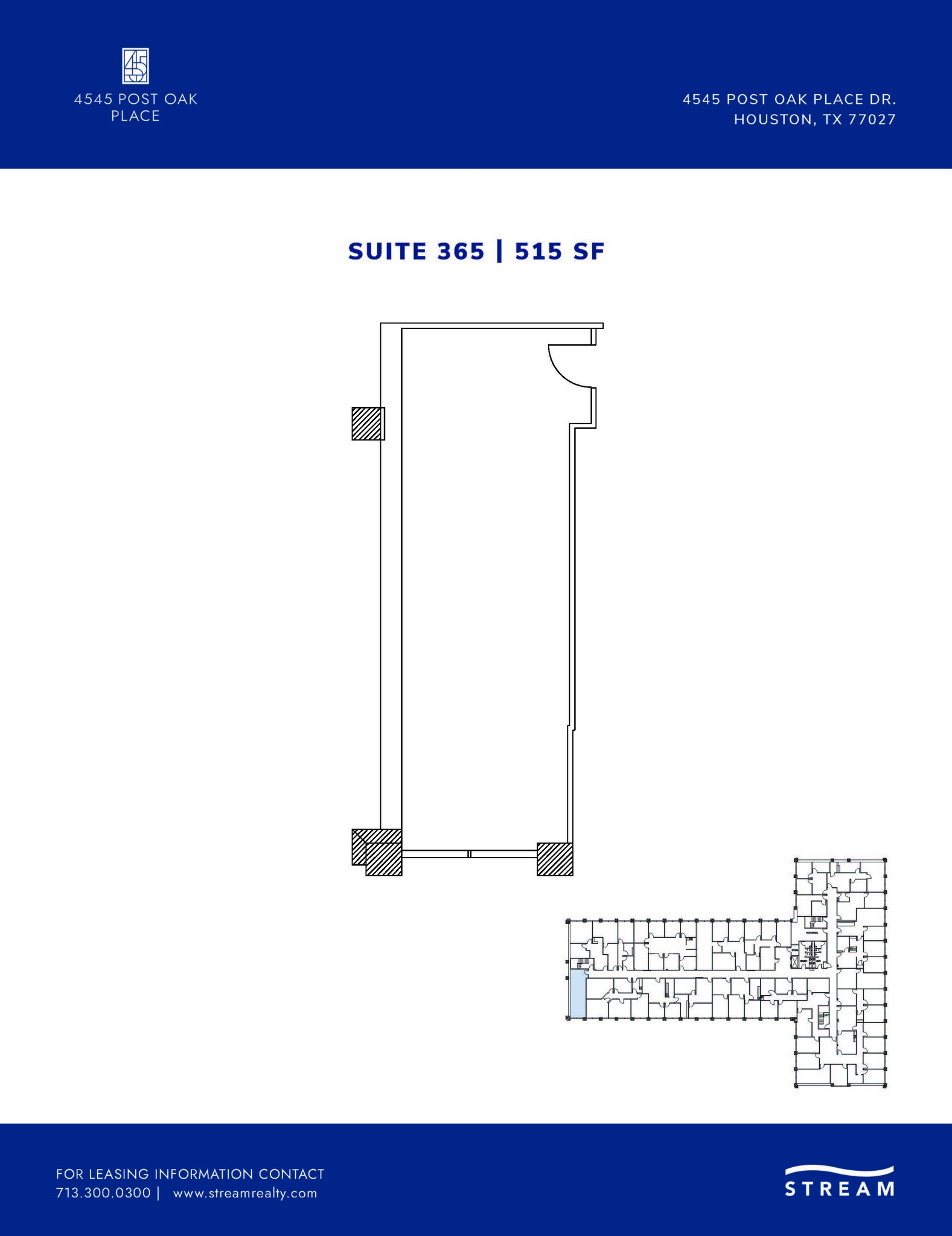 4545 Post Oak Pl, Houston, TX for lease Floor Plan- Image 1 of 1