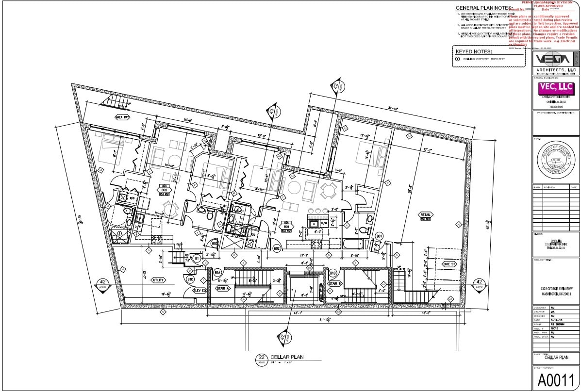 4328 Georgia Ave NW, Washington, DC 20011 - Unit 100 -  - Floor Plan - Image 2 of 2