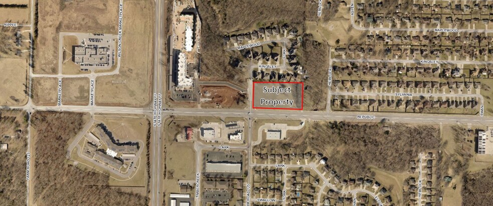 3963 Republic, Springfield, MO à vendre - Aérien - Image 2 de 2