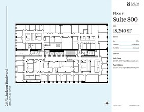 216 W Jackson Blvd, Chicago, IL for lease Floor Plan- Image 1 of 1