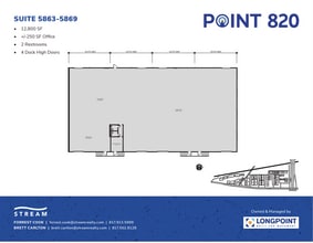 5721 E Rosedale St, Fort Worth, TX for lease Floor Plan- Image 1 of 1