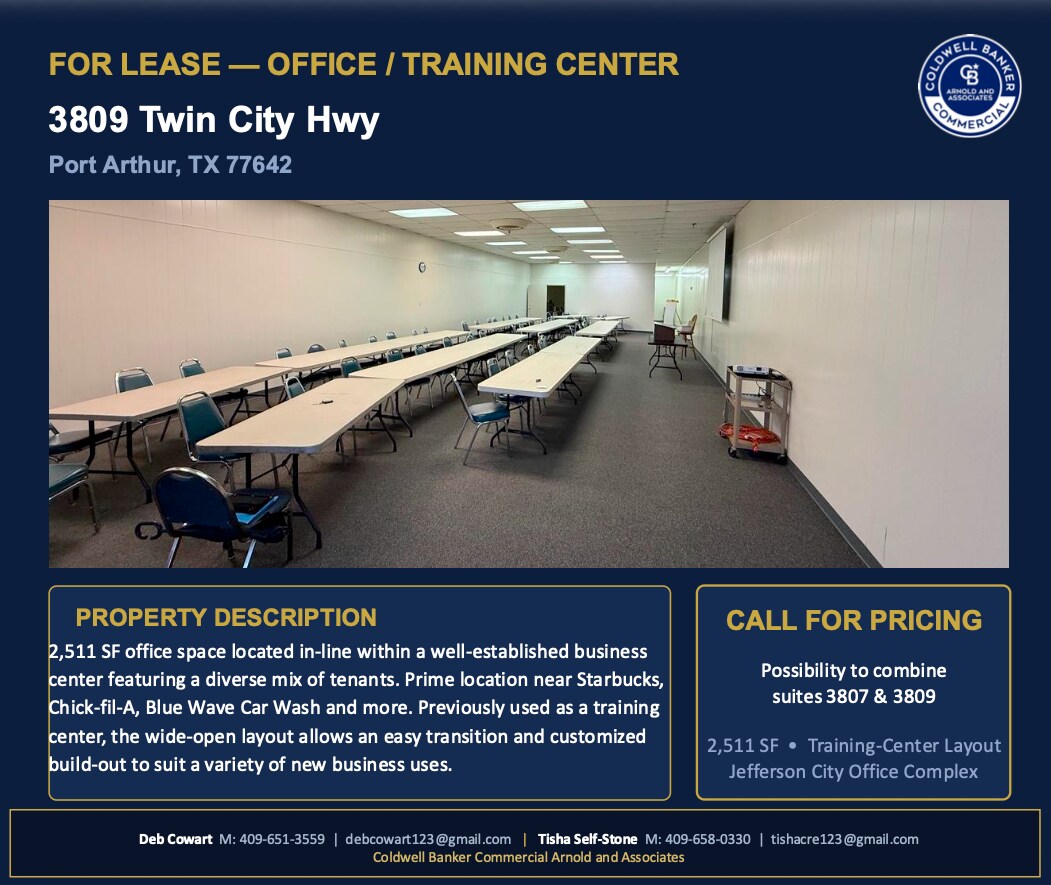 3719-3931 N Twin City Hwy, Port Arthur, TX for lease Interior Photo- Image 1 of 5