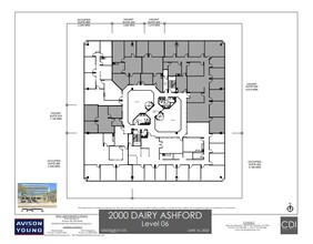 2000 S Dairy Ashford Rd, Houston, TX à louer Plan d’étage- Image 1 de 1