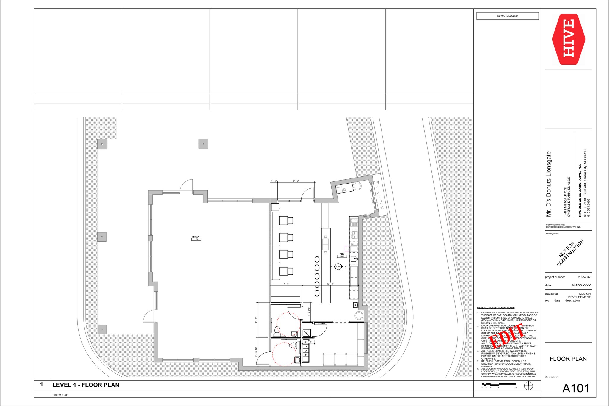 14487 Metcalf Ave, Overland Park, KS for lease Floor Plan- Image 1 of 2