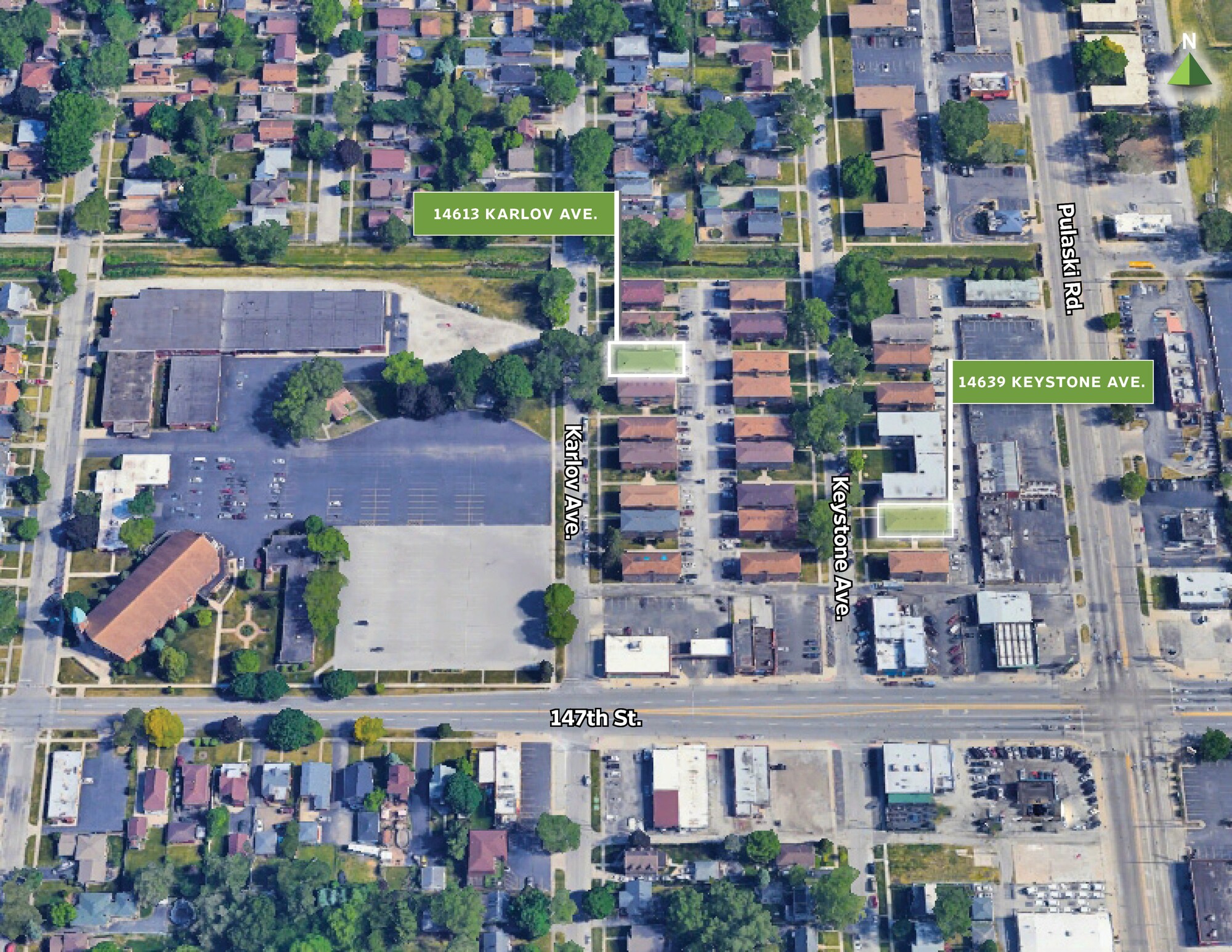 14613 Karlov & 14639 Keystone 12-units portefeuille de 2 propriétés à vendre sur LoopNet.ca Photo du bâtiment- Image 1 de 14