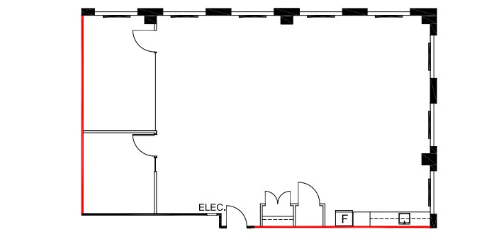 1881 Yonge St, Toronto, ON for lease Floor Plan- Image 1 of 1