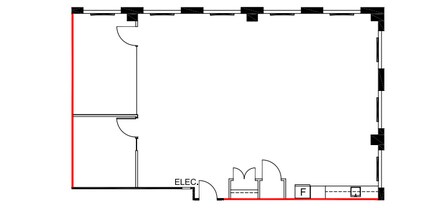 1881 Yonge St, Toronto, ON for lease Floor Plan- Image 1 of 1
