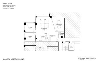 3120 Fairview Park Dr, Falls Church, VA à louer Plan d  tage- Image 1 de 3