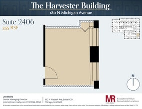 180 N Michigan Ave, Chicago, IL à louer Plan d’étage- Image 1 de 3