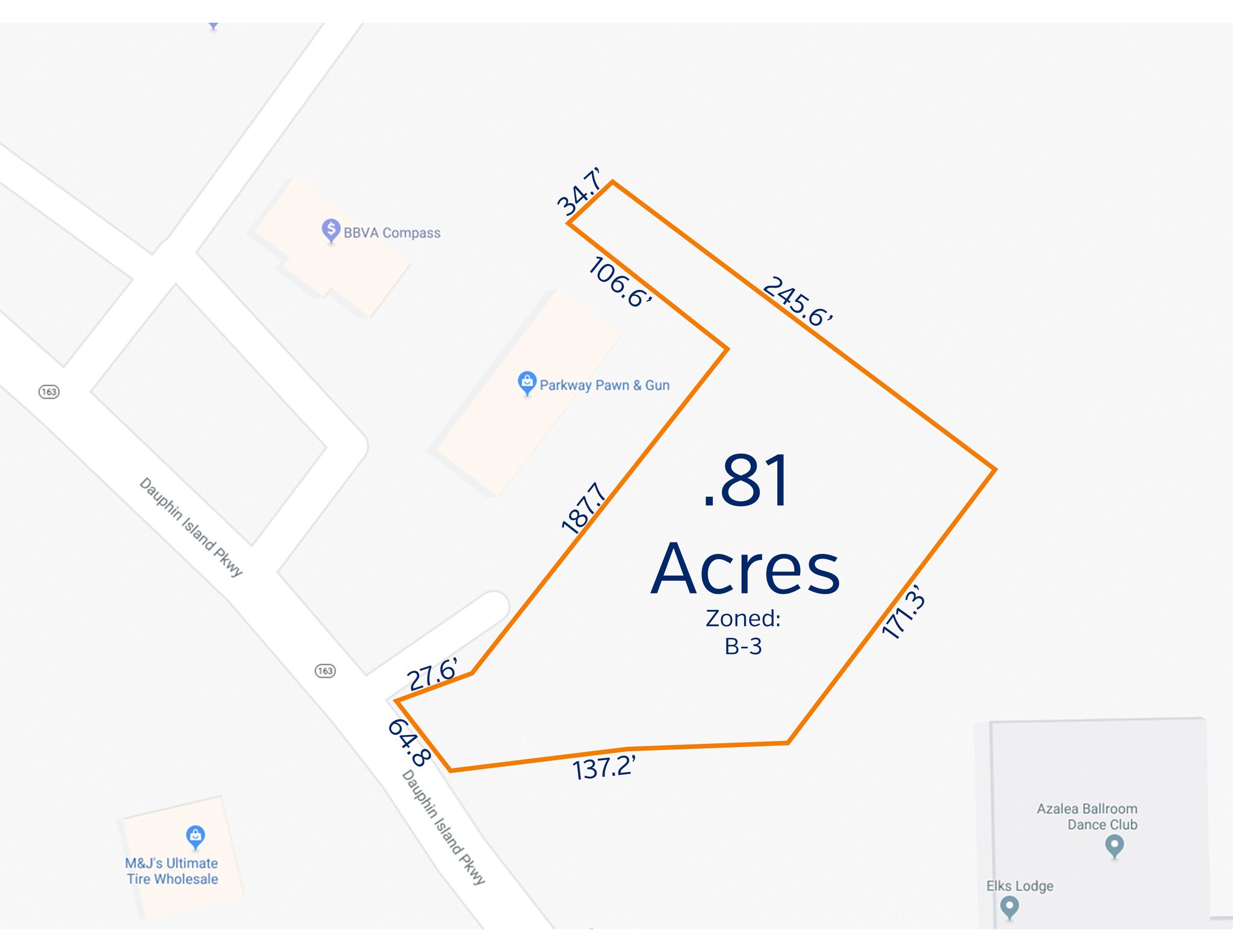 2611 Dauphin Island Pkwy, Mobile, AL à vendre Autre- Image 1 de 4