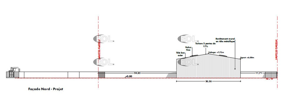 Terrain dans Le Rove à vendre - Plan d’étage - Image 2 de 3