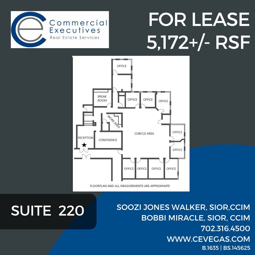 10777 W Twain Ave, Las Vegas, NV for lease Floor Plan- Image 1 of 1