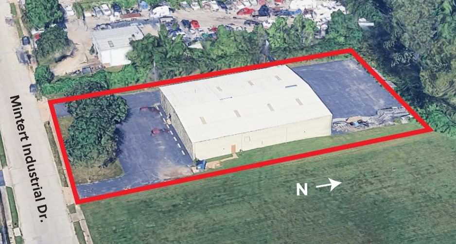 7533 Mintert Industrial Dr, Ferguson, MO à vendre - Aérien - Image 2 de 2