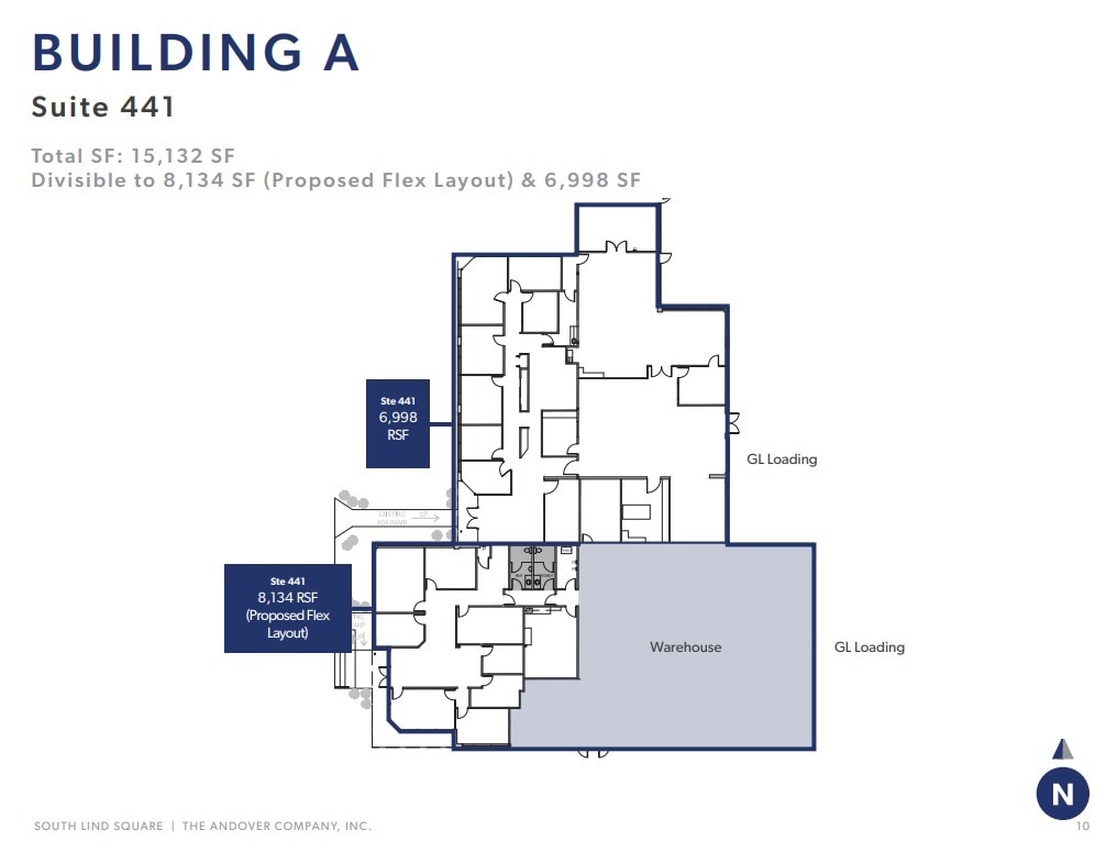 401-421 SW 41st St, Renton, WA à louer Plan d’étage- Image 1 de 1