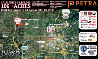 Plus de détails pour 13622 Leavenworth Rd, Kansas City, KS - Terrain à vendre