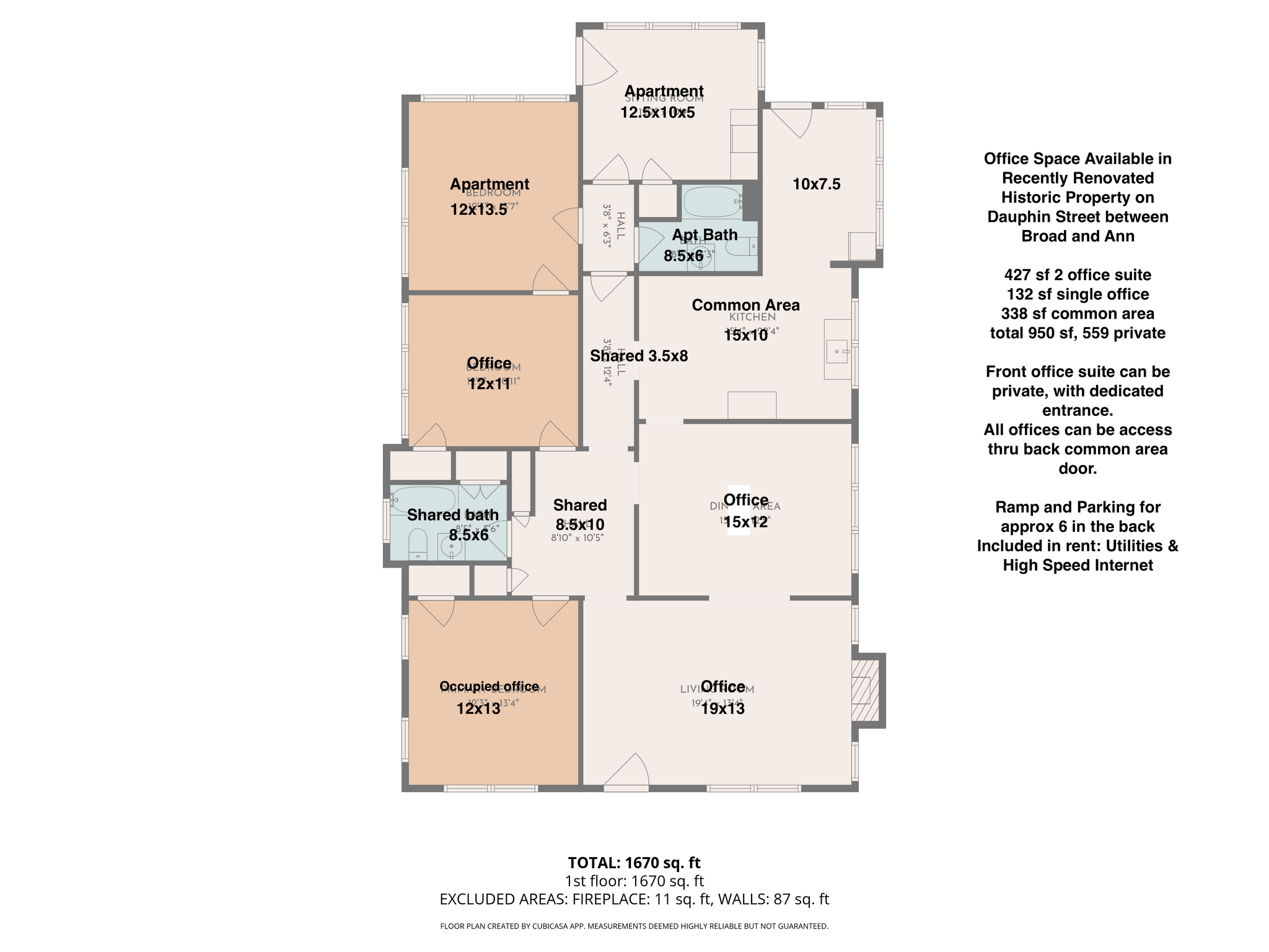1114 Dauphin St, Mobile, AL à louer Photo du bâtiment- Image 1 de 9