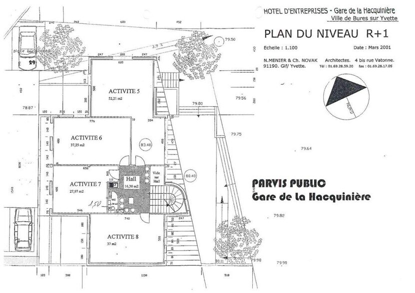 Office in Bures-sur-Yvette for lease - Floor Plan - Image 3 of 5