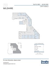233 Wilshire Blvd, Santa Monica, CA à louer Plan d’étage- Image 1 de 1