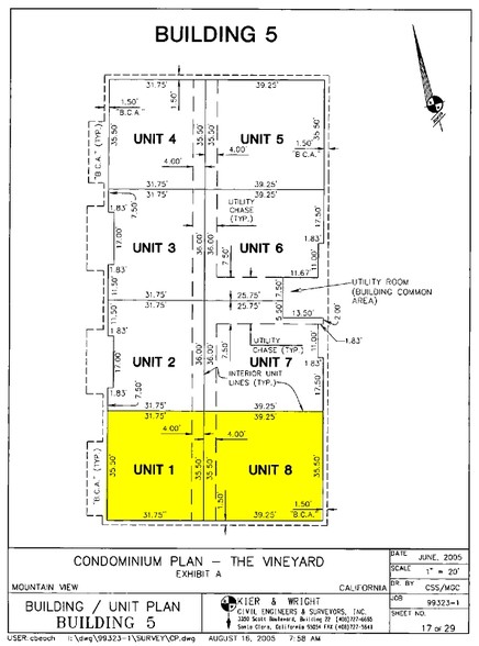 455 N Whisman Rd, Mountain View, CA à louer - Plan cadastral - Image 3 de 51