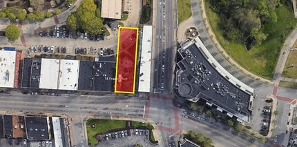 14 Frazier Ave, Chattanooga, TN - AERIAL map view