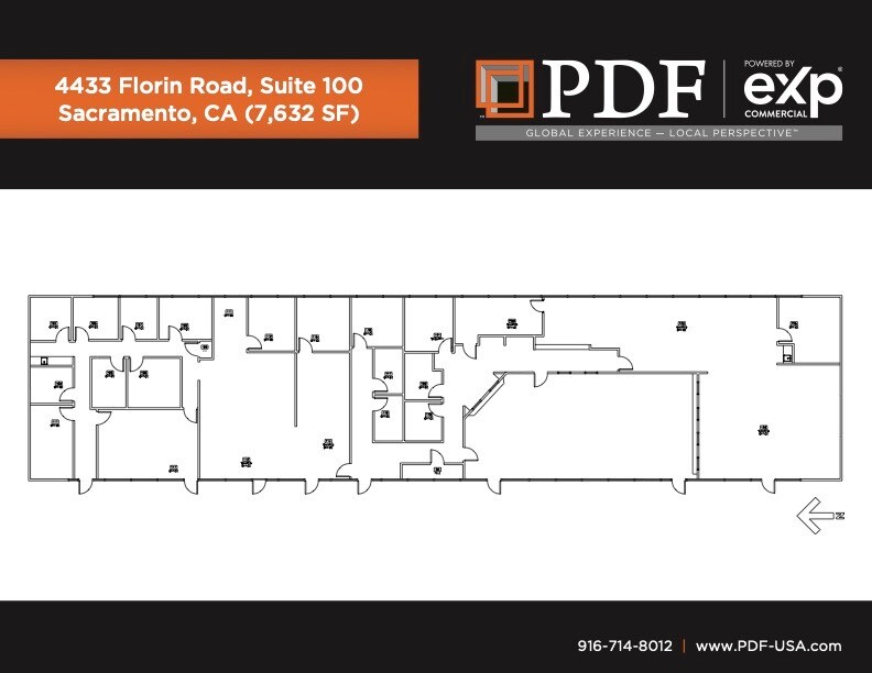 4433 Florin Rd, Sacramento, CA for lease Floor Plan- Image 1 of 1