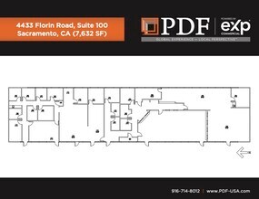 4433 Florin Rd, Sacramento, CA for lease Floor Plan- Image 1 of 1