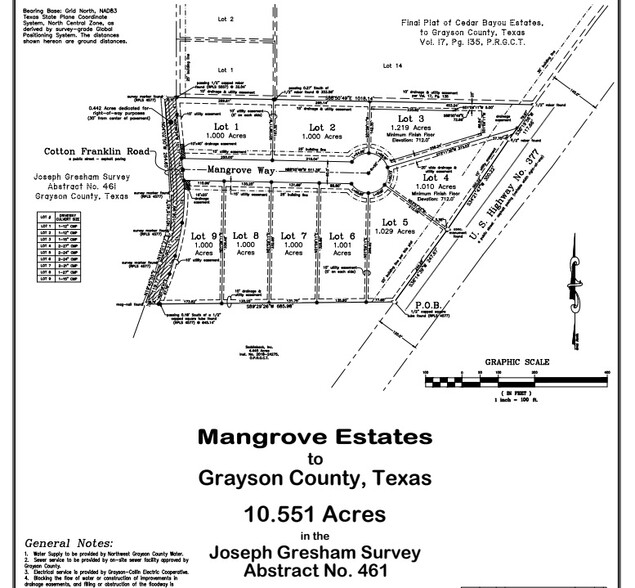 000 Mangrove Way, Gordonville, TX à vendre - Photo du bâtiment - Image 2 de 3