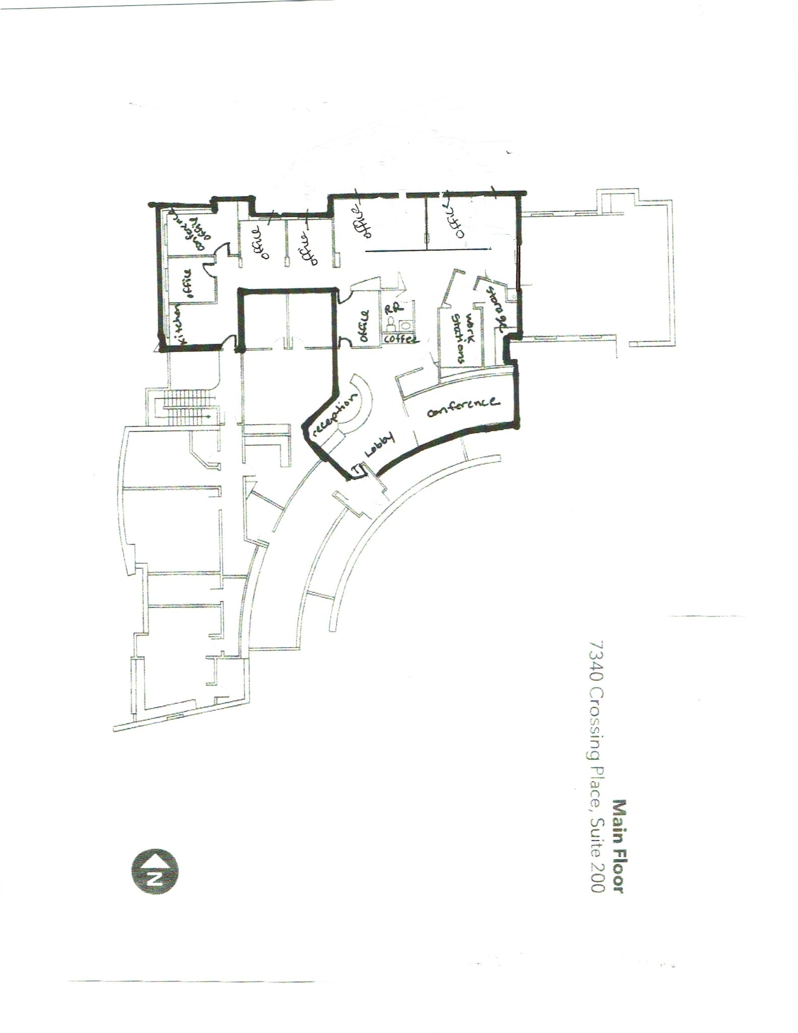 7340 Crossing Pl, Fishers, IN à louer Plan de site- Image 1 de 15