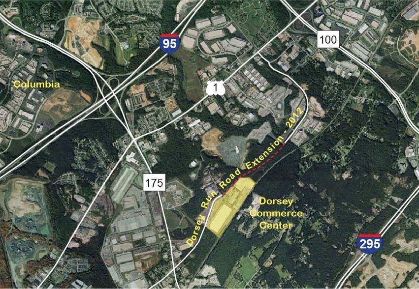 7587 Montevideo Rd, Jessup, MD à louer - Aérien - Image 2 de 8