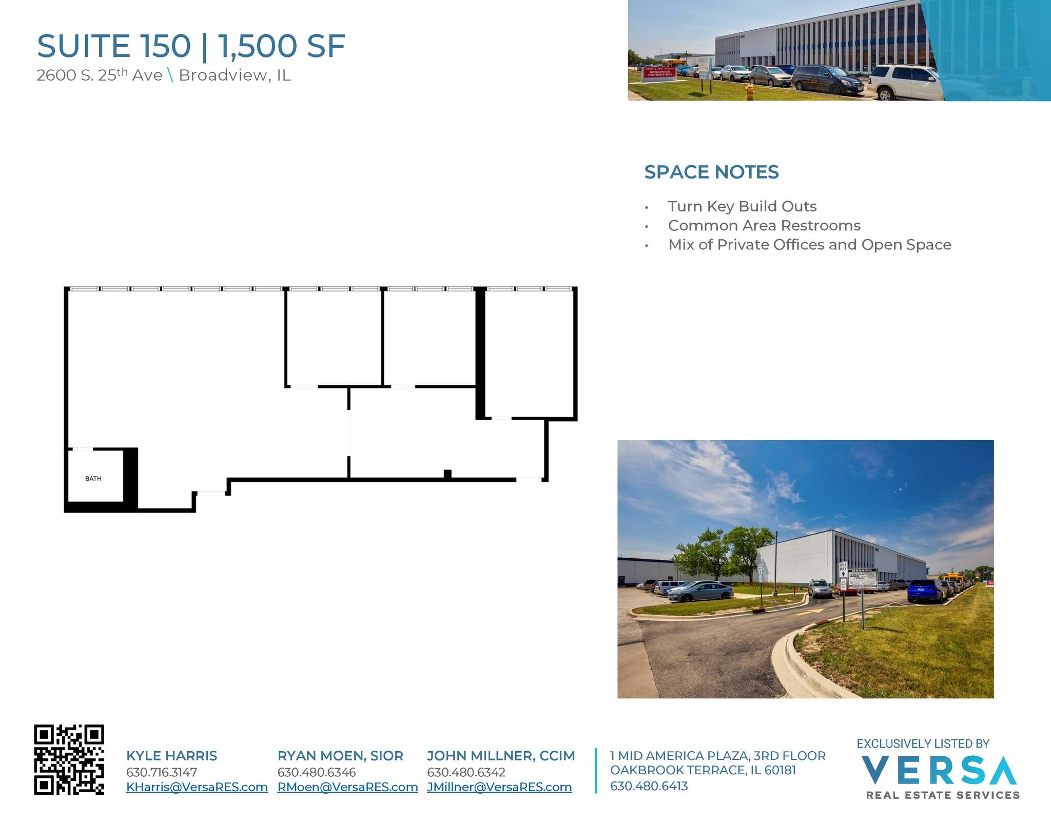 2600 S 25th Ave, Broadview, IL à louer Plan d’étage- Image 1 de 1