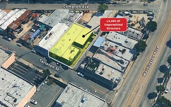 1654-1658 Tarleton St, Los Angeles, CA - Aerial  map view