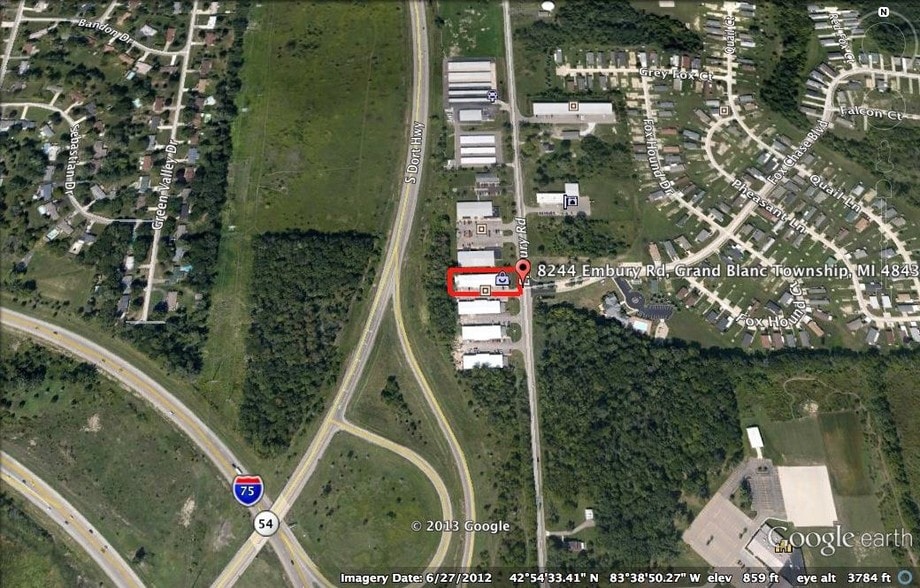 8240-8244 Embury Rd, Grand Blanc, MI for sale - Aerial - Image 3 of 3