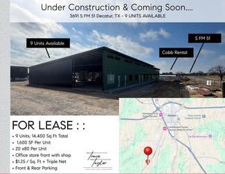 More details for 3691 S FM 51, Decatur, TX - Flex for Lease