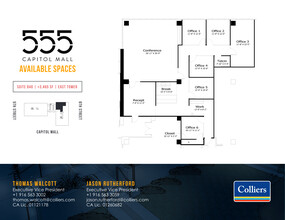 555 Capitol Mall, Sacramento, CA for lease Site Plan- Image 1 of 1