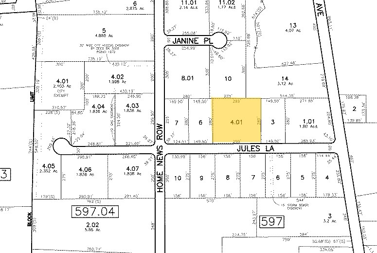 7 Jules Ln, New Brunswick, NJ à louer - Plan cadastral - Image 3 de 3