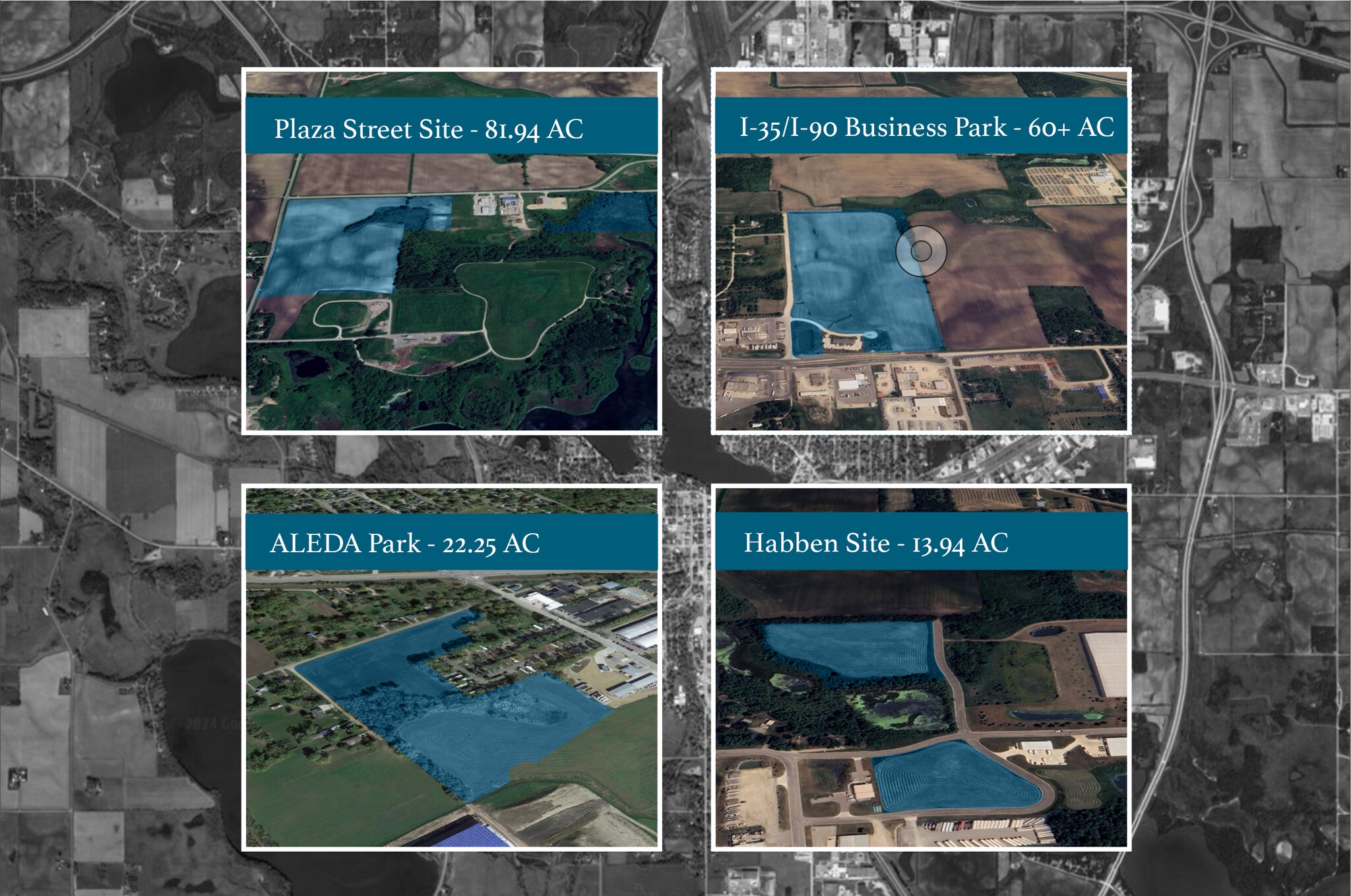 Albert Lea Industrial Land portefeuille de 4 propriétés à vendre sur LoopNet.ca Photo principale- Image 1 de 11