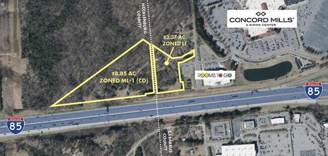 Plus de détails pour 8549 Quay Road, Concord, NC - Terrain à louer