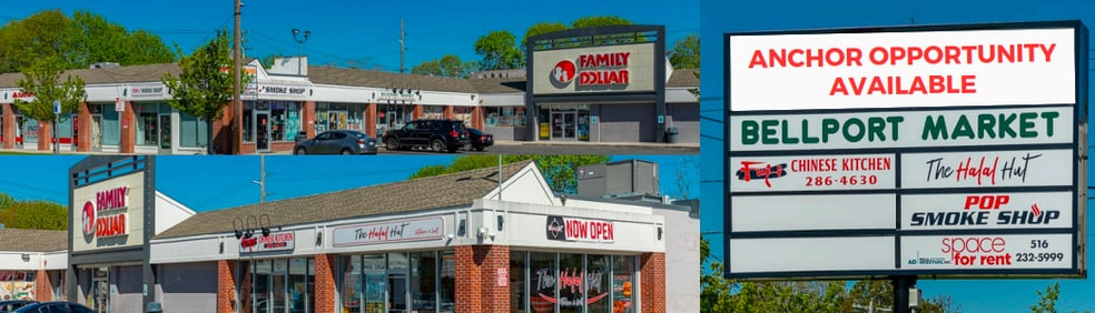 1707-1735 Montauk Hwy, Bellport Village, NY à louer - Photo du bâtiment - Image 1 de 8