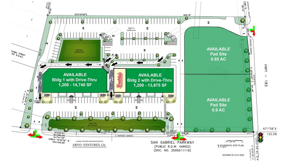 San Gabriel Pkwy & US-183, Leander, TX à louer - Photo du bâtiment - Image 2 de 9