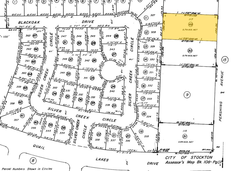 5665 N Pershing Ave, Stockton, CA for sale - Plat Map - Image 3 of 24