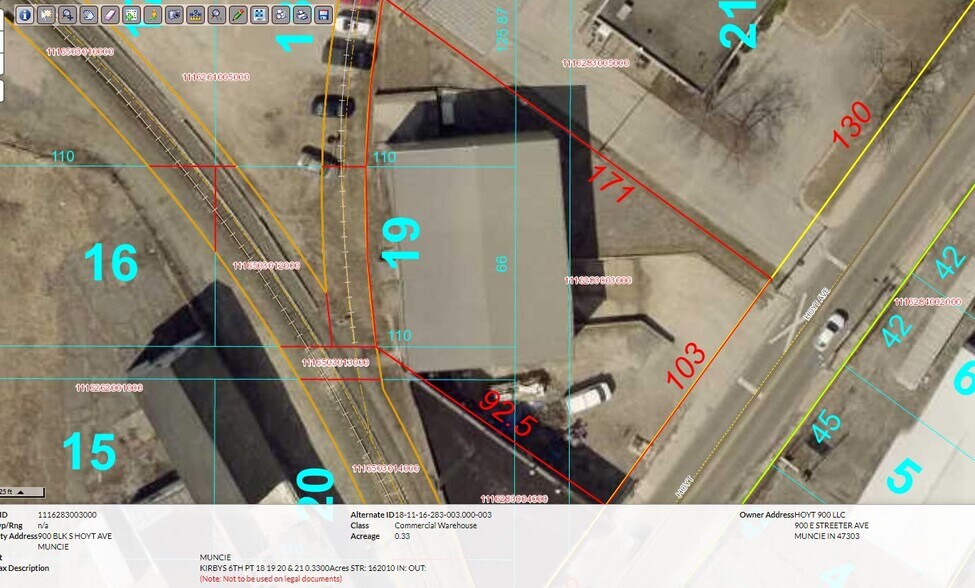 900-915 S Hoyt Ave, Muncie, IN à vendre - Photo du bâtiment - Image 2 de 2