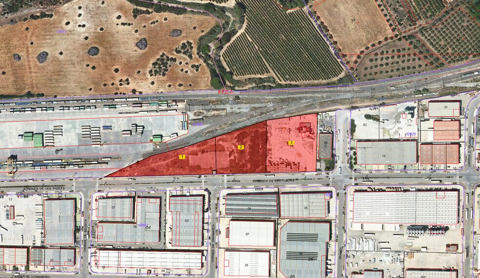 Terrain dans Constantí, Tarragona à vendre - Plan cadastral - Image 1 de 4