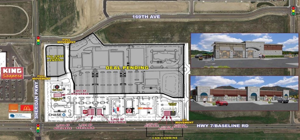 NE Hwy 7 & Sheridan Pkwy, Broomfield, CO for lease - Building Photo - Image 2 of 3