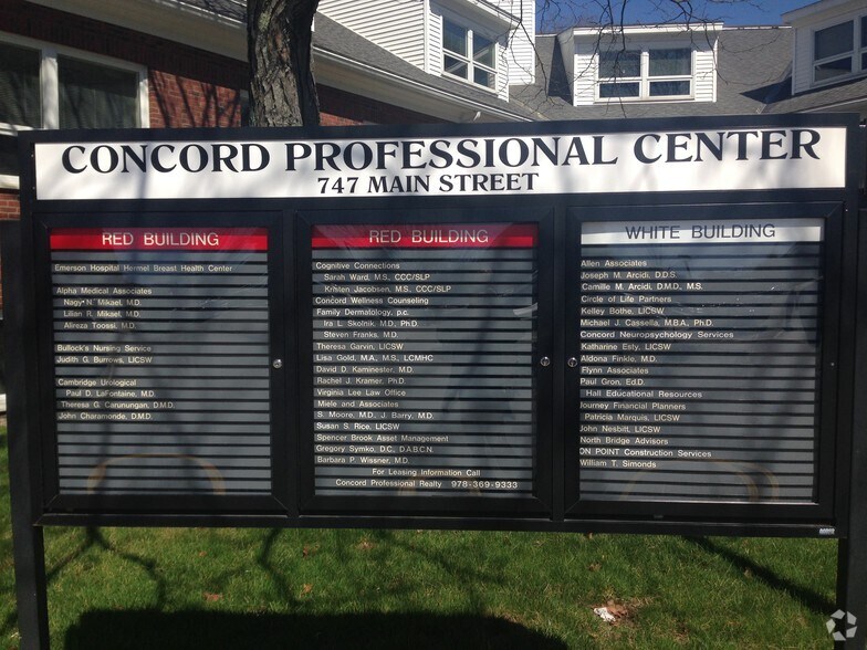 747 Main St, Concord, MA à louer - Autre - Image 3 de 3