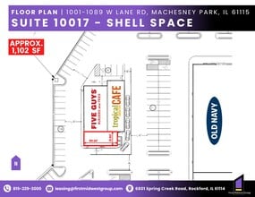 1001-1089 W Lane Rd, Machesney Park, IL for lease Building Photo- Image 1 of 1
