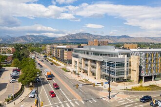 2755 Canyon Blvd, Boulder, CO - Aerial  map view
