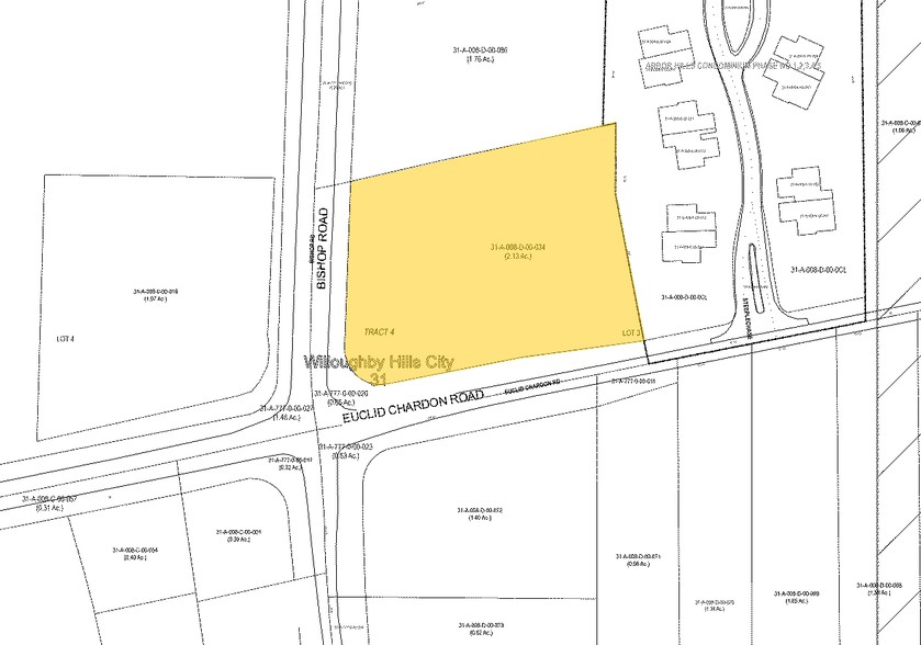 2865 Bishop Rd, Wickliffe, OH à vendre - Plan cadastral - Image 3 de 3